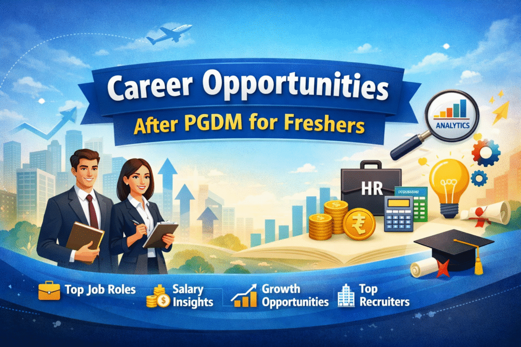 Career Opportunities After PGDM for Freshers