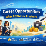 Career Opportunities After PGDM for Freshers