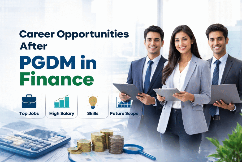 Career Opportunities After PGDM in Finance