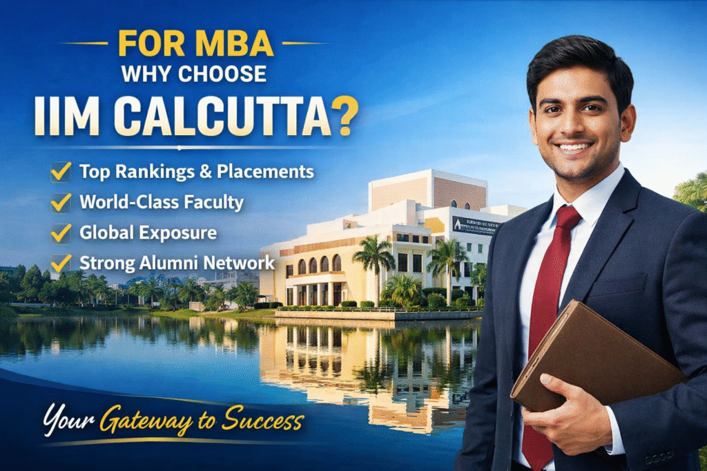 For MBA why choose IIM Calcutta