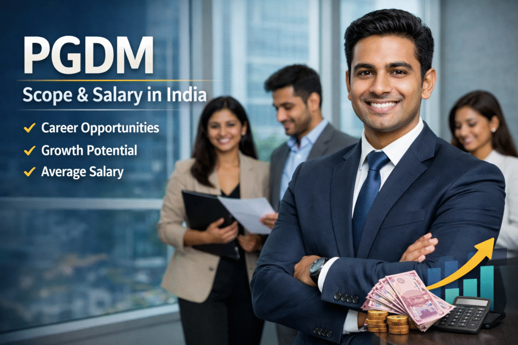 PGDM Scope and Salary in India