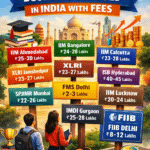 Top 10 business schools in India with fees
