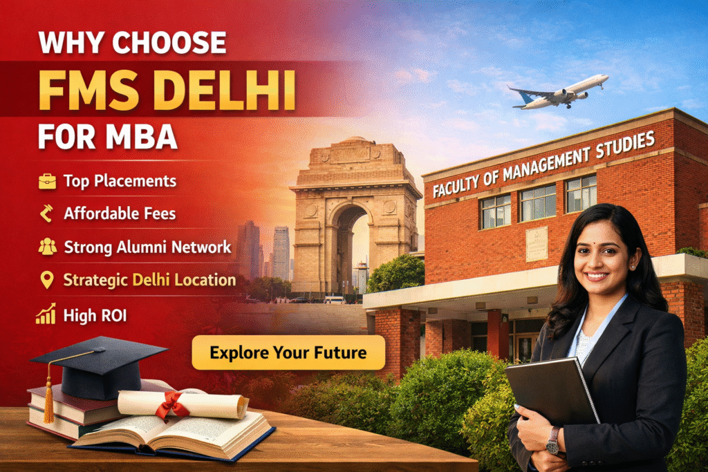 Why Choose FMS Delhi for MBA