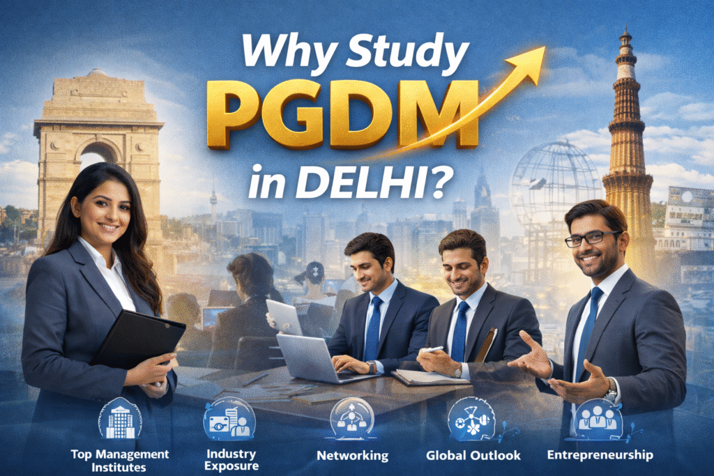 Why Study PGDM in Delhi