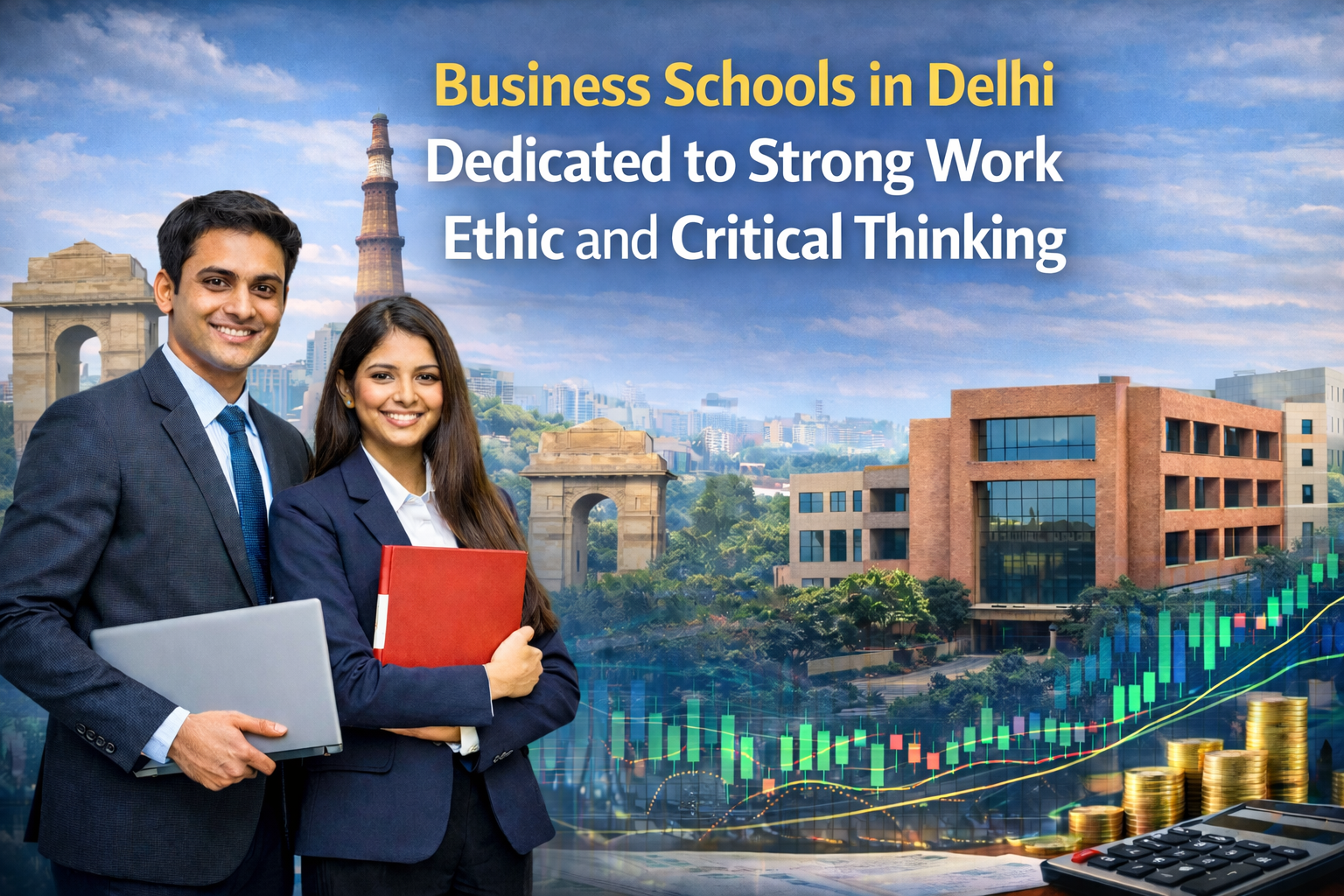 Business Schools in Delhi Dedicated to Strong Work Ethic and Critical Thinking: Shaping the Future of Management Education