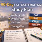 90-Day CAT / XAT / CMAT / NMAT Study Plan