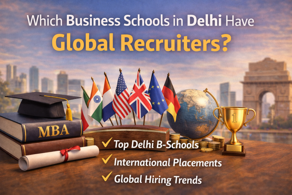 Which Business Schools in Delhi Have Global Recruiters