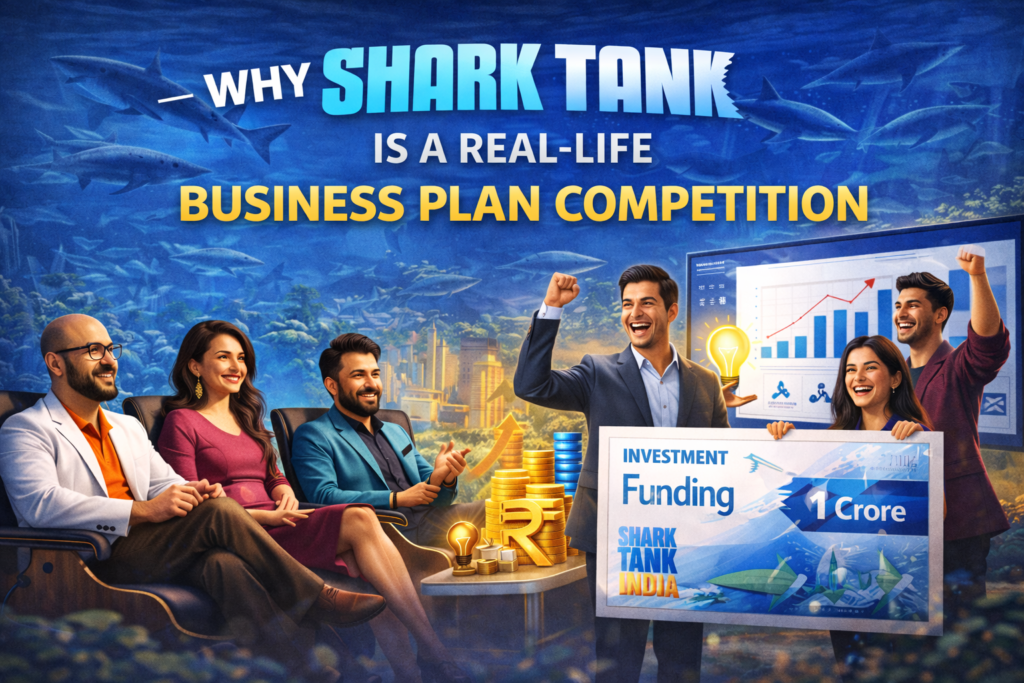 Why Shark Tank Is a Real-Life Business Plan Competition