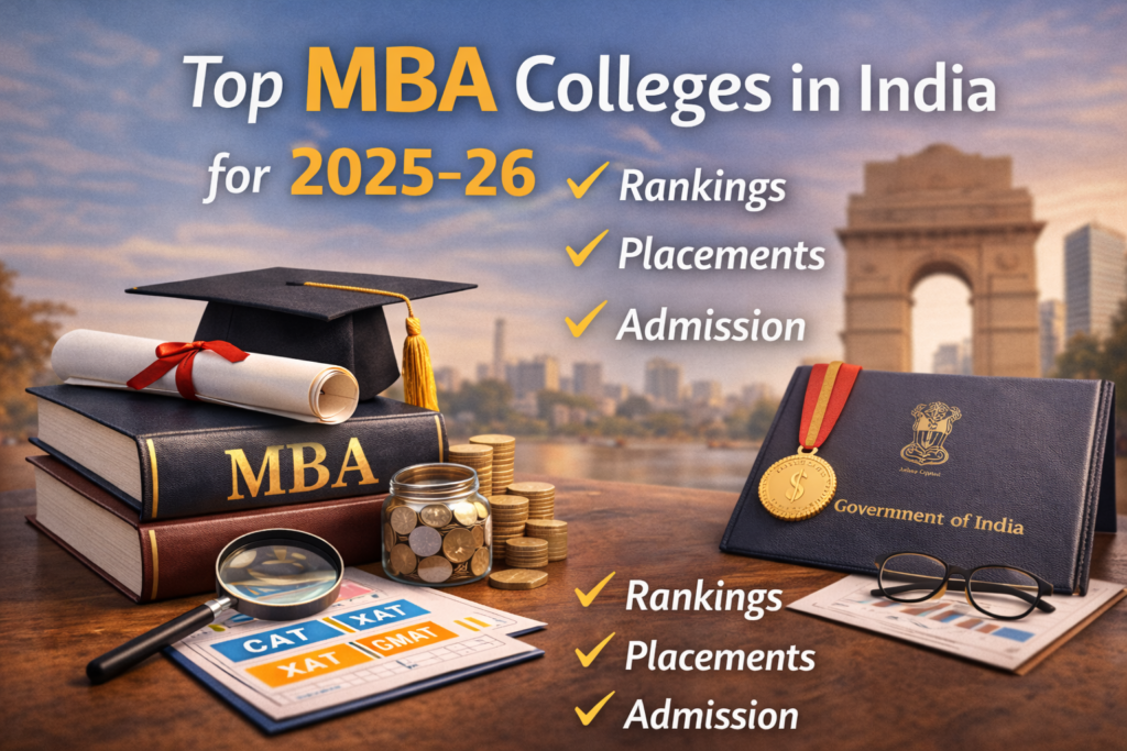 top MBA colleges in India for 2025–26