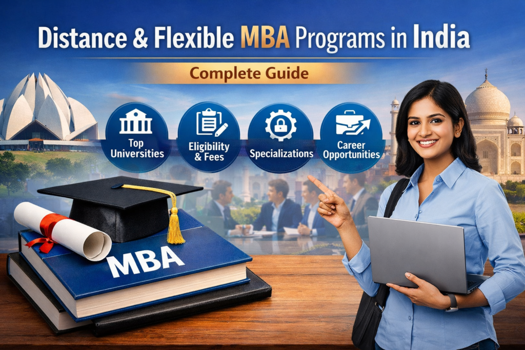 Distance and Flexible MBA Programs in India Complete Guide