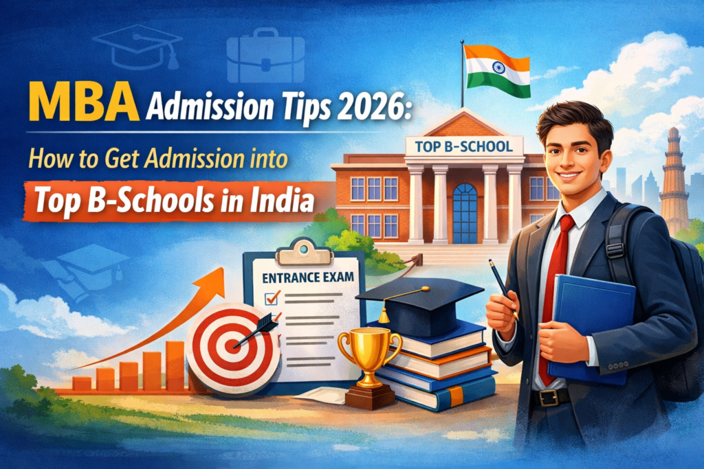 MBA Admission Tips 2026 How to Get Admission into Top B-Schools in India