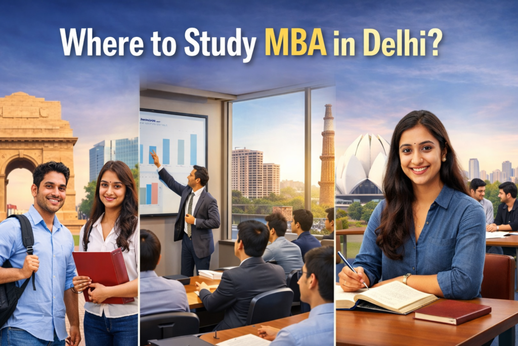 Where to Study MBA in Delhi